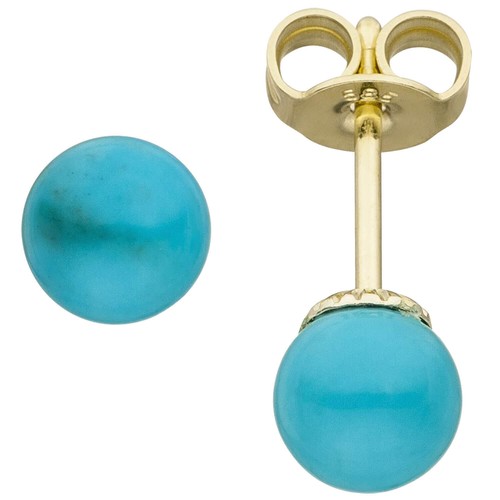 Orecchini bottone sfera - sfera, in