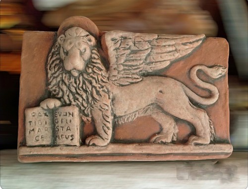 Bassorilievo leone san - bassorilievo,