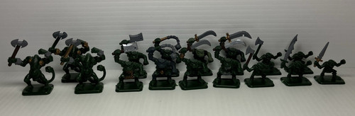 Heroquest figures fimir orcs - figures,