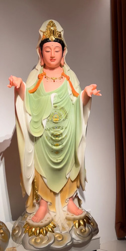 Statua buddha bodhisattva loto - bodhisattva,