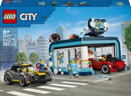 Lego city 60497 autolavaggio - 60497,