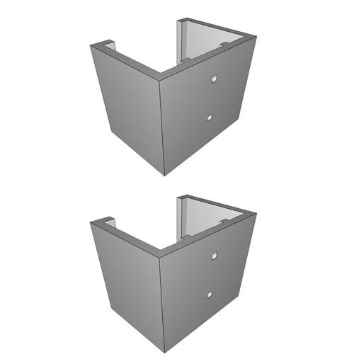 Staffa supporto parete per - staffa,