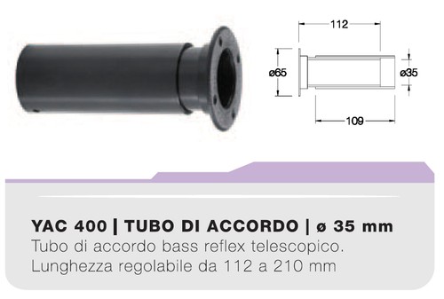 Yac400 ciare tubo accordo - ciare,