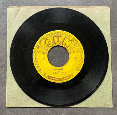 Johnny cash big river - 7",