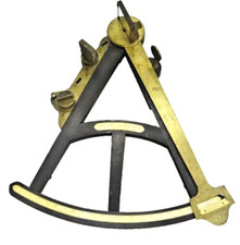 Instrument de Marine - Antiquité - Grand Octant anglais "Spencer "du XIX -ème