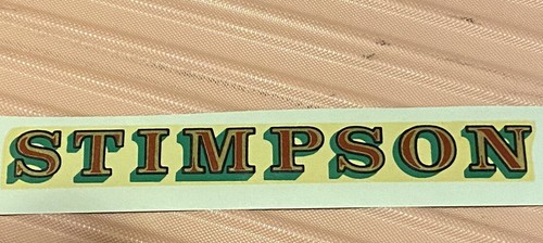 Antique stimpson standard - stimpson,