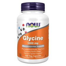 NOW FOODS Glicina 1000 mg 100