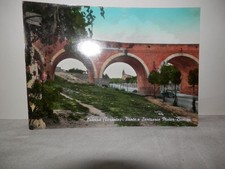 Vecchia cartolina foto d epoca di laterza taranto ponte e santuario mater domini