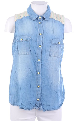 Promod camicia jeans - jeans, blu
