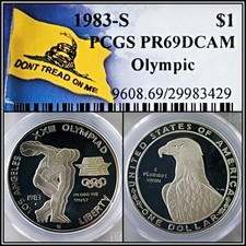 1983-S Olympic Silver Proof $