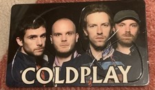 Scheda Pick Chitarra Coldplay