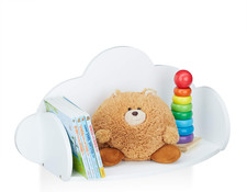 Mensola Da Parete a Nuvola, Scaffale Pensile per Cameretta Bambini, MDF, Deco, H
