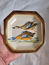 1960's - Vintage Piatto Svuotatasche in Ceramica GUCCI Dipinto a Mano - 13,5 cm.