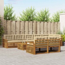 Set di divani da esterno 9 pcs