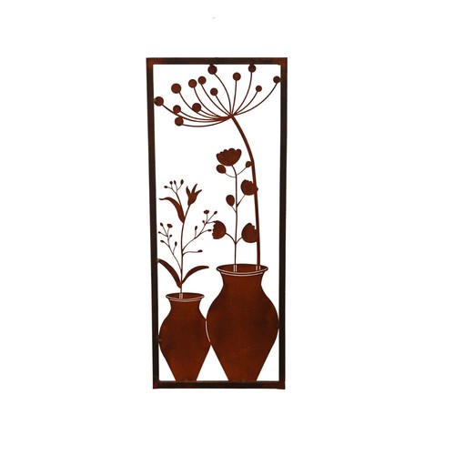 Quadro doppio vaso fiori fiore
