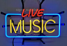 Live Music Neonschild Bar Pub