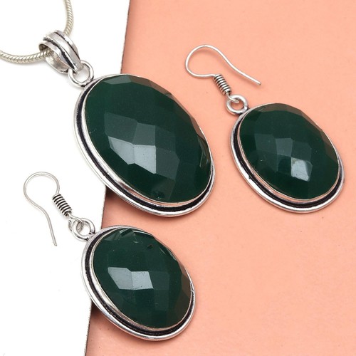 Set pendenti onice verde
