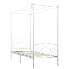 Letto baldacchino bianco - letto, a