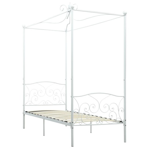 Letto baldacchino bianco - baldacchino, in