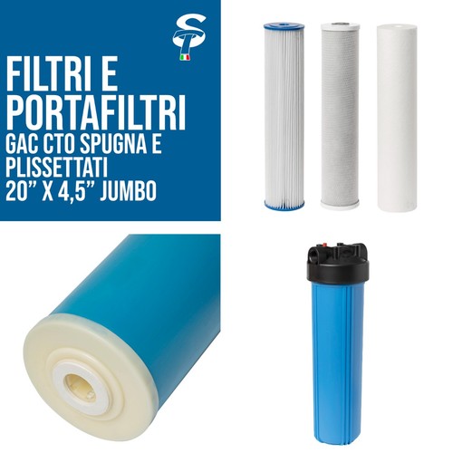 Filtri portafiltri - e, 20”