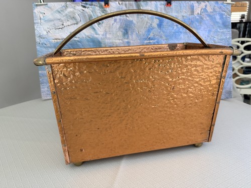 Porta riviste vintage rame - porta,