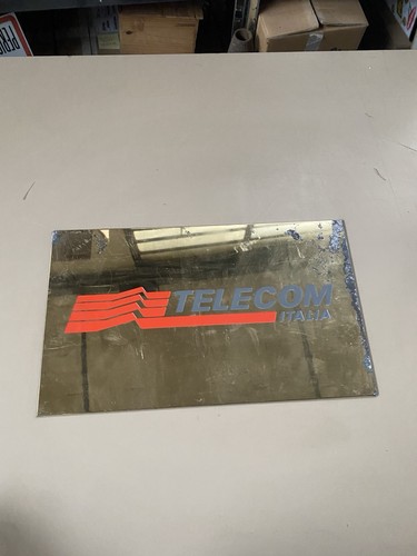 Insegna tabella telecom epoca - insegna,