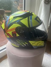 Casco moto Valentino Rossi design con il 46 mai usato.