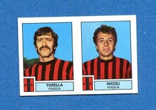 CALCIATORI 1975-76 Panini - Figurina-Sticker n. 425 -TURELLA-NICOLI FOGGIA-New