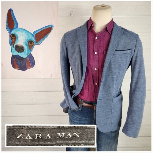 Blazer uomo zara due bottoni - blazer,