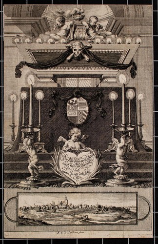 Jacob von sandrart - sandrart, epitaffio