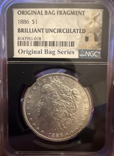 Morgan Silver Dollar 1886 -