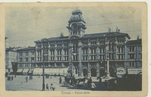 Trieste piazza unità animata - trieste,