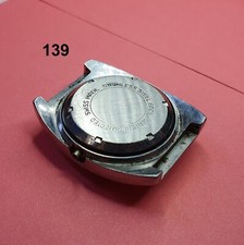 cassa orologio meccanico 35 X 41,2 m watch old case back stainless steel vintage