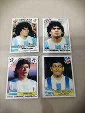 4 Figurina Diego Armando Maradona Mondiali leggi descrizione 