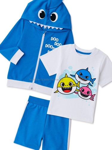 Costume squalo bambino felpa