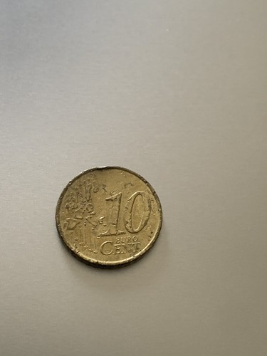 Moneta centesimi euro - moneta, 10