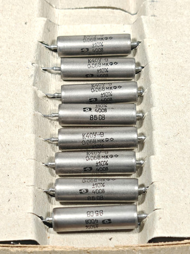 Condensatori carta olio pio - condensatori,