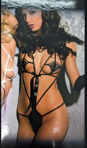 Body trasparente sexy anais - trasparente,
