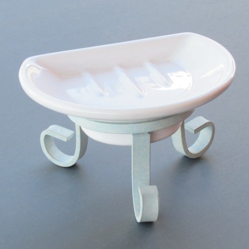 Porta sapone ferro - , ceramica