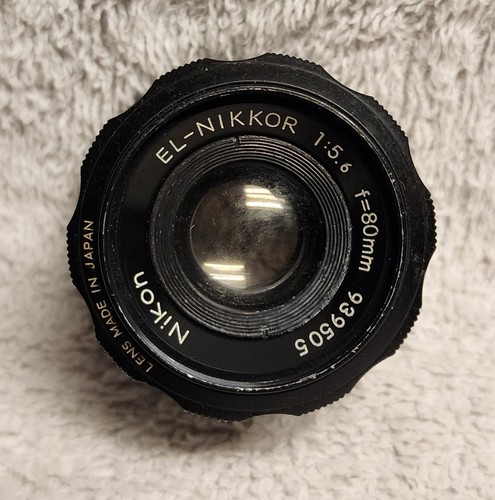 Nikon nikkor 80mm 1 - el-nikkor, 1:5.6