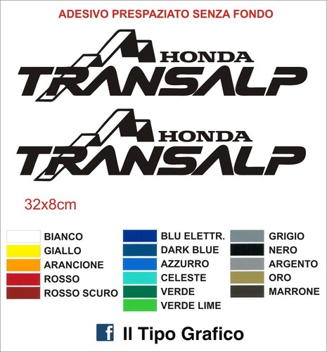 Adesivi transalp decals - 2,