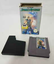 Snake's Revenge Pal A Gig Mattel Version - GIOCO NINTENDO NES USATO