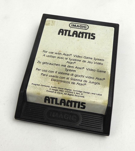 Gioco atari 2600 atlantis - atari, --
