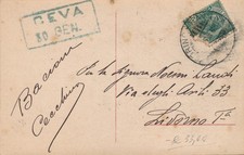 Italia 1908 cartolina - italia,