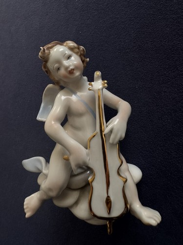 Statuina putto angioletto con - putto,