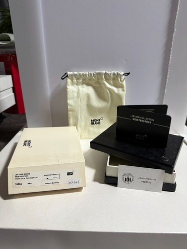 Scatola montblanc portafoglio - scatola,
