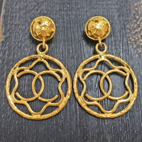 Orecchini chanel placcati - chanel, oro