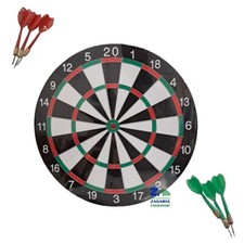 GIOCO TIRO AL BERSAGLIO CON 6 FRECCETTE BERSAGLIO DIAM. CM 42,5 ART. 94853