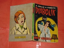 DIABOLIK 2° SECONDA serie N°