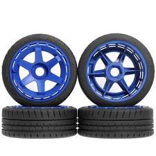 Set 4 pezzi ruote e pneumatici